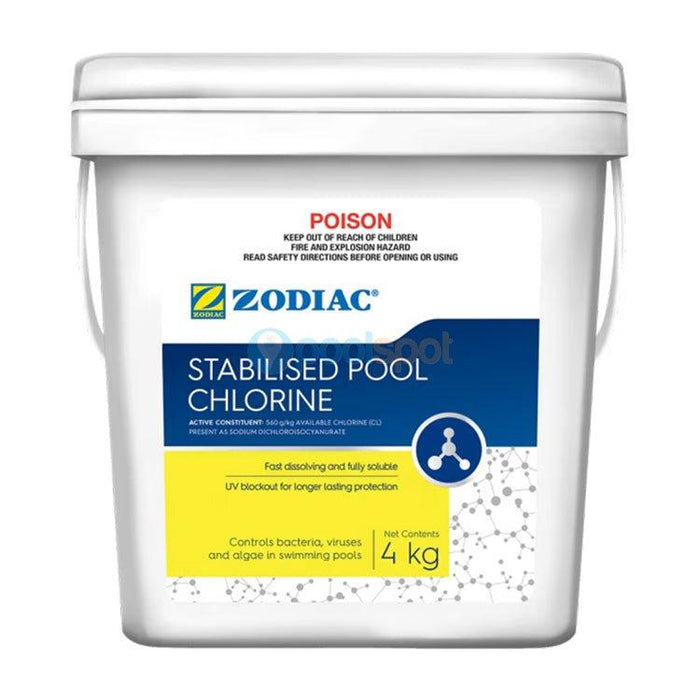 Stabilised Pool Chlorine, Zodiac