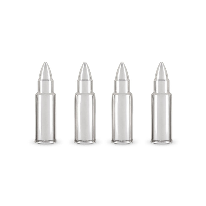 Stainless Steel Bullet Glacier Rocks, Set of 4