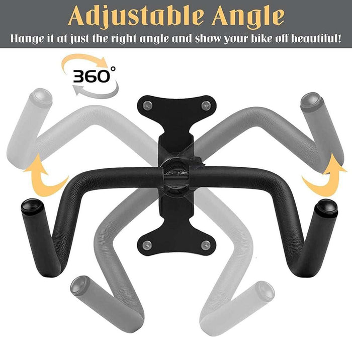Stainless Steel Wall-Mounted Bike Rack Support 30 kg