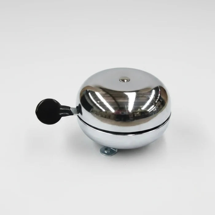 Steel Chrome Plated Bell 80mm Very Large Fits 25.4mm Handelbar