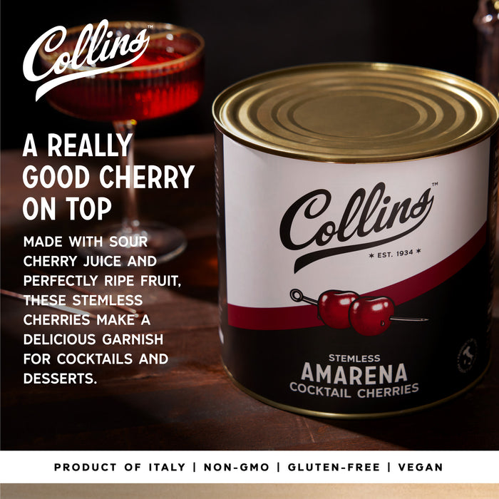 Stemless Amarena Cherries, 7 lbs