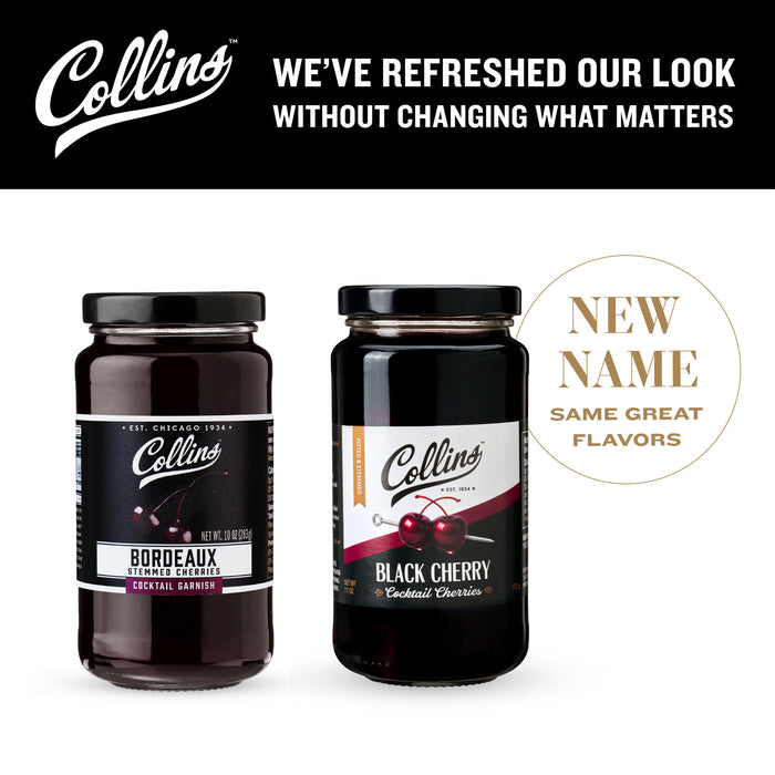 Stemmed Black Cherries, 11 oz