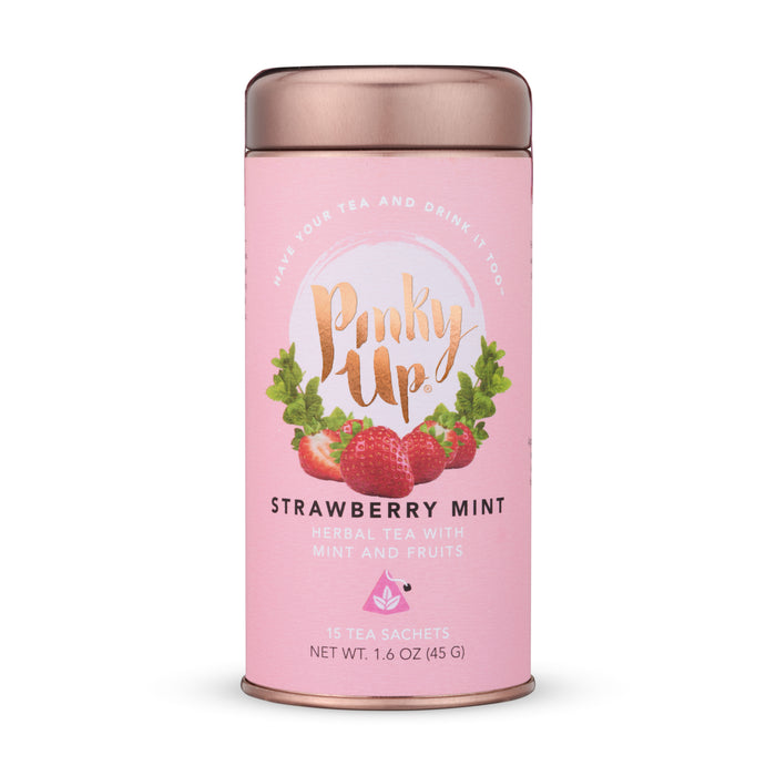 Strawberry Mint Herbal Tea, 15 Sachets