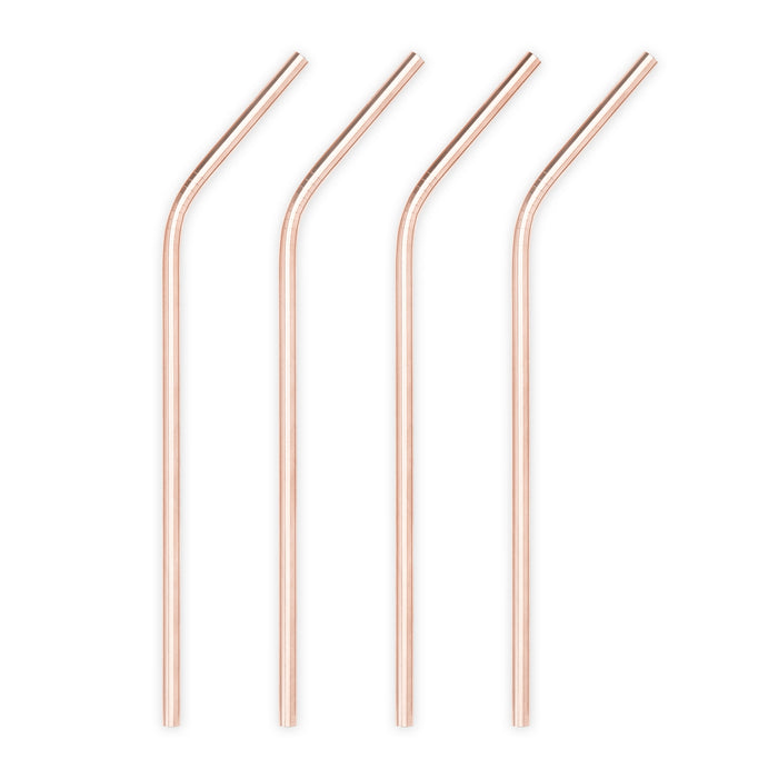 Summit Cocktail Straws in Copper, Set of 4