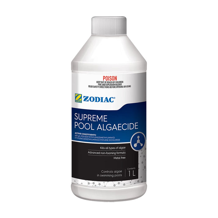 Supreme Pool Algaecide, Zodiac, 1L