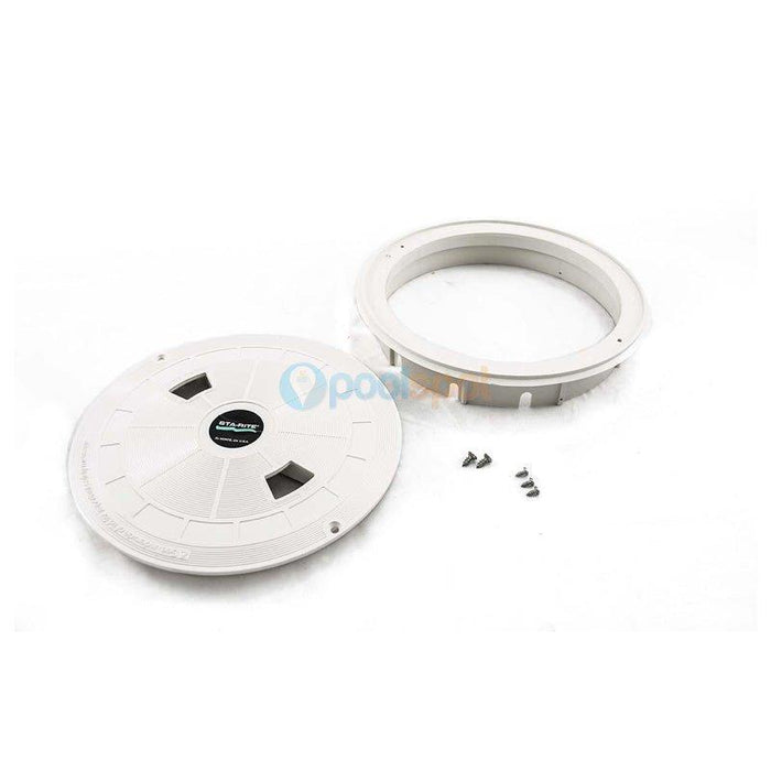 Swimquip Deck Lid & Dress Ring / Frame - White