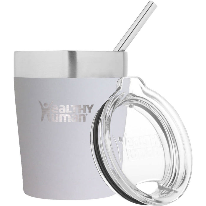 The Cruiser Tumbler in Pure White, 12 oz
