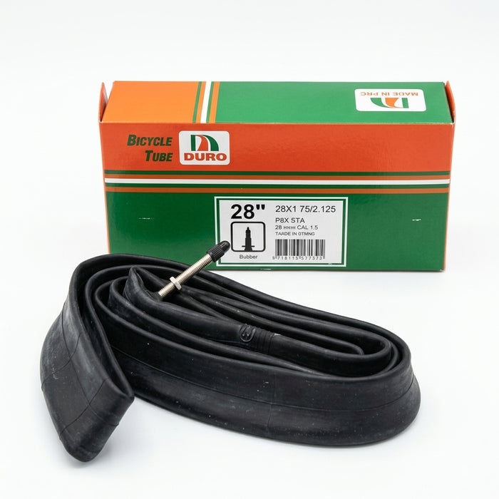 Bicycle inner tube with retail packaging — Studio - Clean | Generated by Modelize
