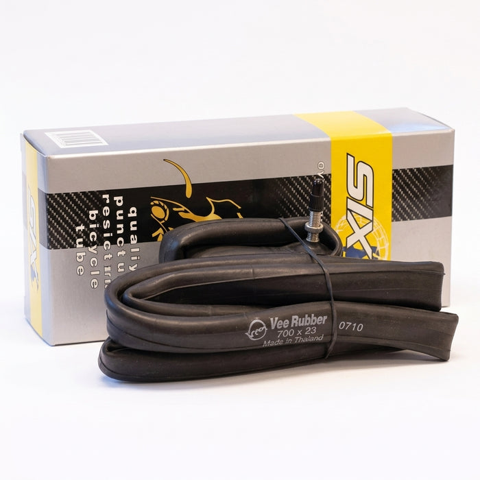 Bicycle inner tube with packaging — Studio - Clean | Generated by Modelize
