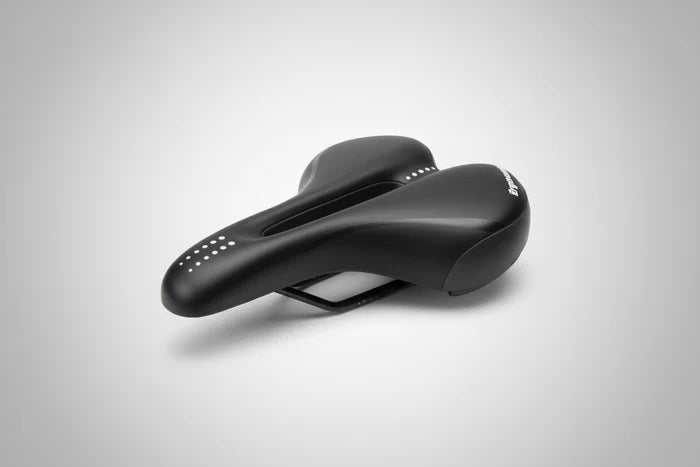 Tour-Series Ergonomic Saddle With Cut-Out Size 270x170mm - Black