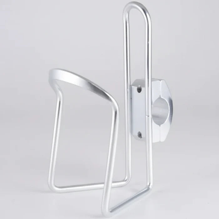 Tour Series Handlebar Mount Alloy Bidon Cage Fits 22.2 Bars - Silver