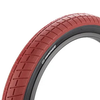 TRACKER Tyre 20 X 2.4" Red With Black Wall