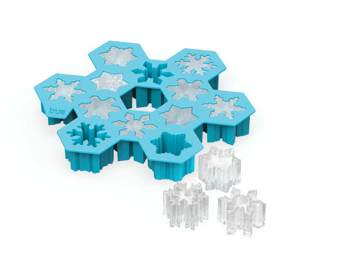 True Snowflake Silicone Ice Cube Tray