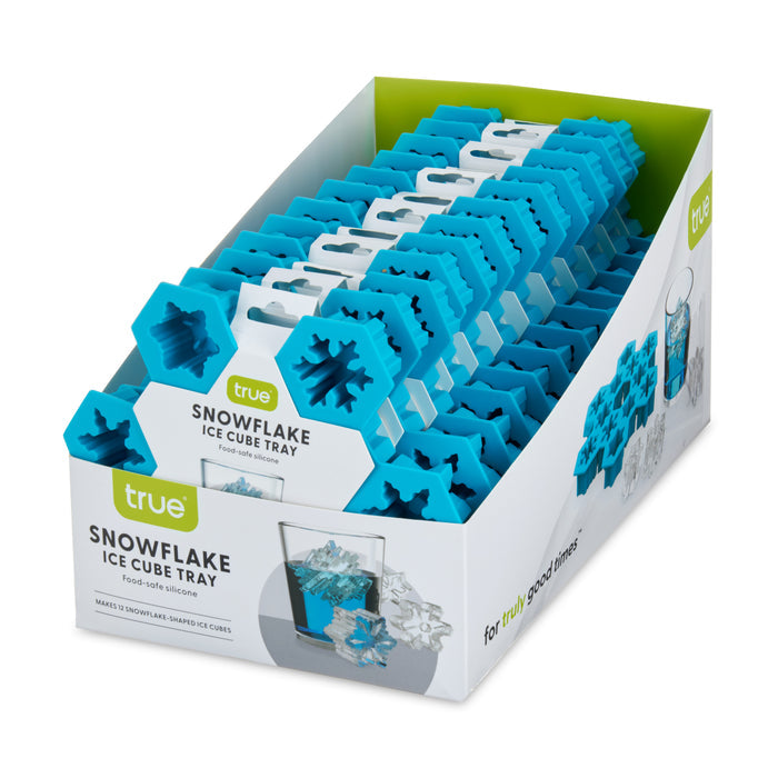 True Snowflake Silicone Ice Cube Tray