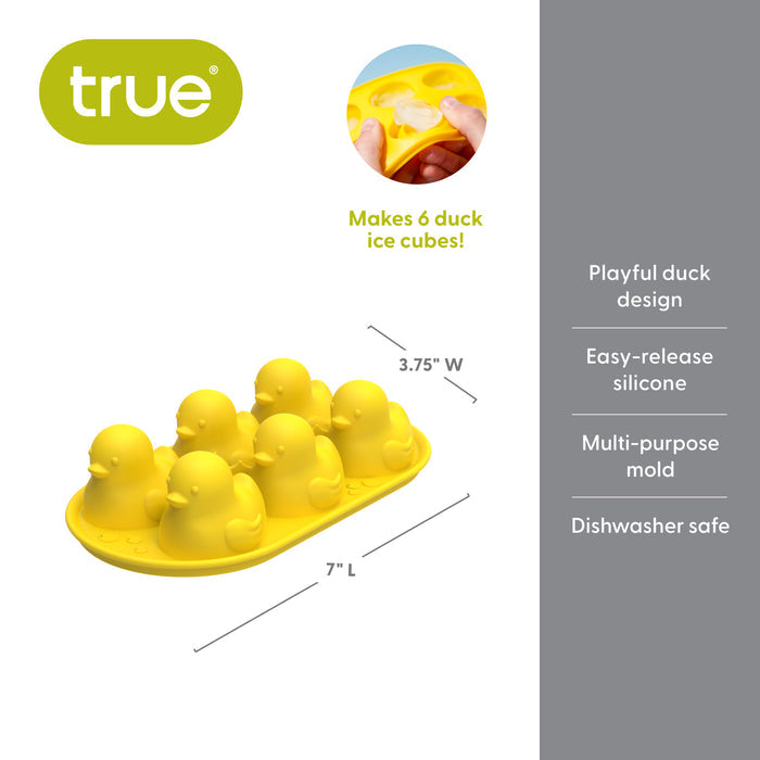 TrueQuack the Ice Silicone Ice Cube Tray