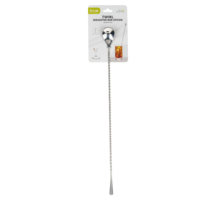 Twist Professional Weighted Bar Spoon in Stainless Steel
