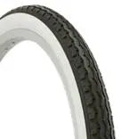 Tyre 16 x 1.75 Black With White Wall (47-305)