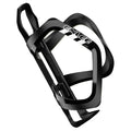 Black ultra lightweight bicycle water bottle cage made from polycarbonate and glass fibre, weighing 39g