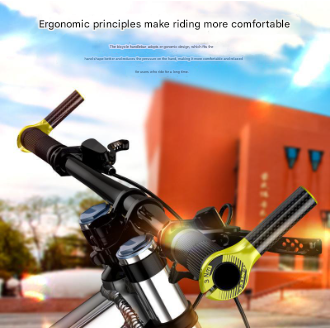 Ultralight Carbon Fibre Ergonomic Bicycle Bar Ends