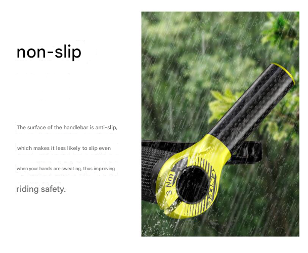 Ultralight Carbon Fibre Ergonomic Bicycle Bar Ends