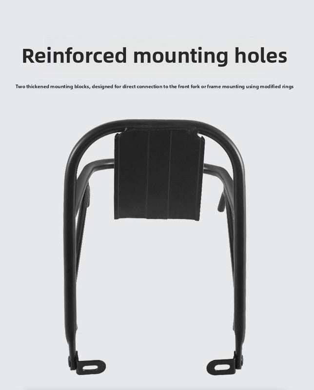 Universal Aluminium Bicycle Front Rack | Fork Mount Cargo Carrier