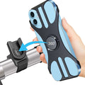 Universal bicycle phone mount, removable, 360-degree adjustable, for smartphones from 4.5 to 0 inches