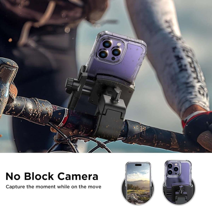 Universal Handlebar Phone Mount | Black & Red