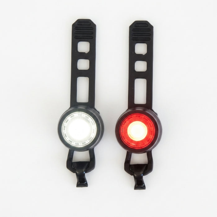 USB Rechargeable Bicycle Light Set — Studio - Clean | Generated by Modelize