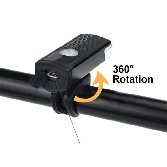 Usb Rechargeable Bike Light Set Waterproof