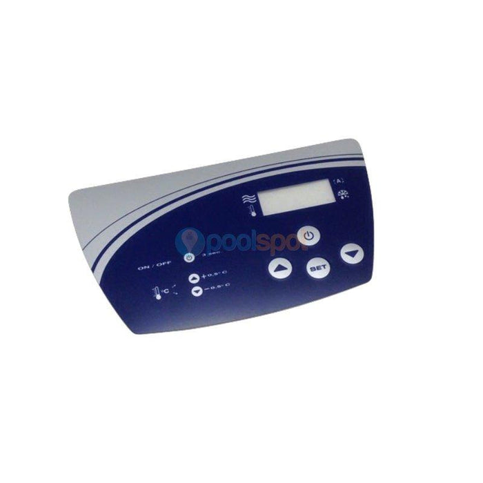 User Interface Label for Zodiac Z300 Heat Pump
