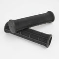 VELO Handlebar Grips Kraton rubber With Gel 125mm Half Waffle Pattern - Black