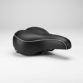 Velo Ladies Saddle Dual Density Base Gel Plush 250 x 200mm - Black