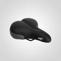 Velo Ladies Saddle Plush Top Memory Foam Dual Density Base 240 x 200mm - Black