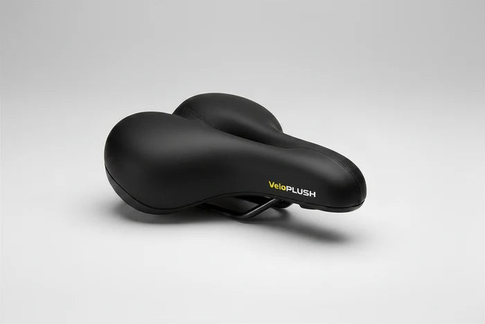 Velo Ladies Saddle Vinyl Top Memory Foam 220 x 200 - Black