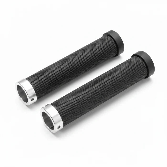 VELO Lock-On Grips 130mm With One Side Lock - Black
