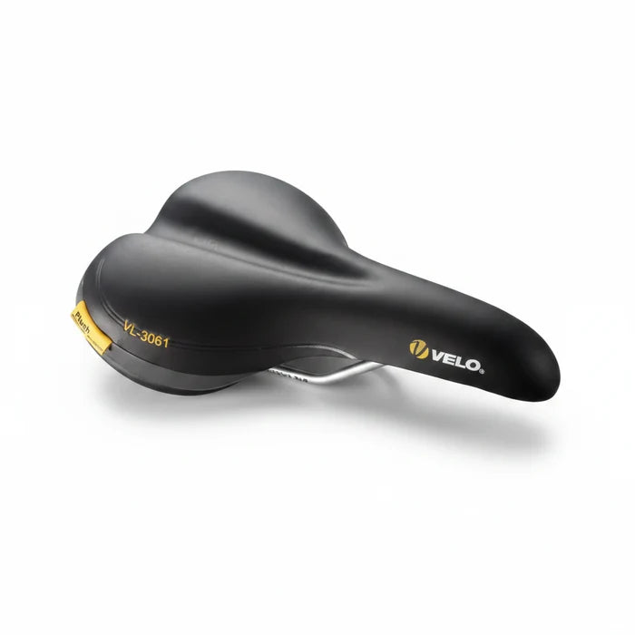 Velo Plush 269mm x 163mm Double Density Comfort Saddle