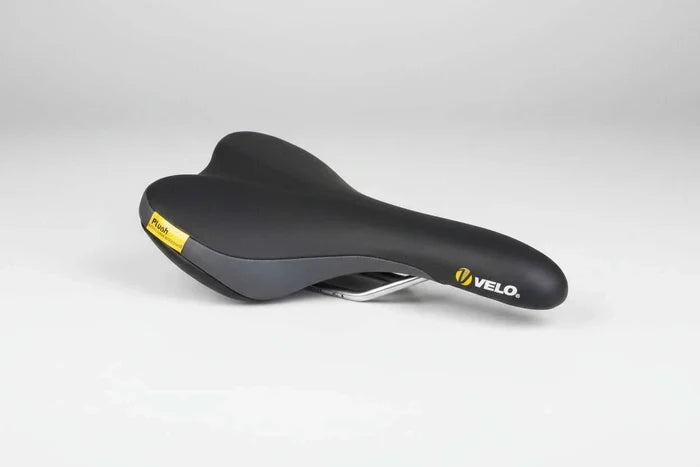 Velo Plush Mo extra comfort sport saddle for MTB and road bikes, 271x149mm, lightweight and plush cushioning