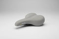 Velo Plush Saddle grey vinyl top with black rails and bumper 270x210mm for bike transport
