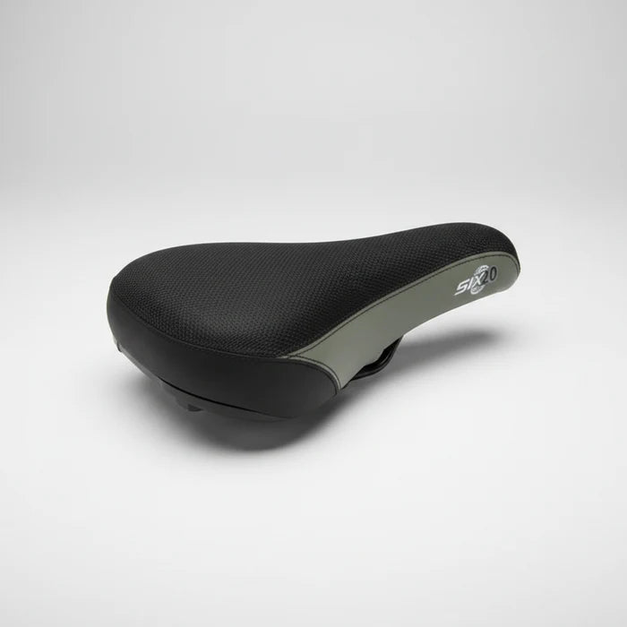 Velo Saddle Dirt Jump 8mm Rails Kevlar Side Panels - Grey/Black
