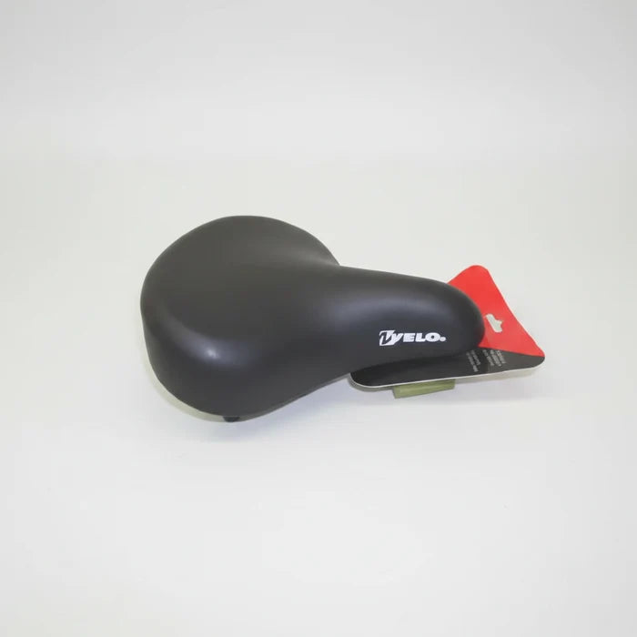 Velo Saddle Gel Top Black Extra Wide 260 x 260mm Black Springs