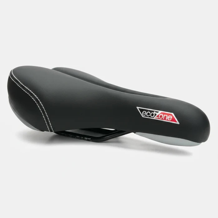 Velo Saddle With Memory Foam With O-Zone Cut Out 250 x 150mm - Black