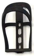 Black Velocity Velocage II Super Lite plastic bidon cage mounted on bike frame