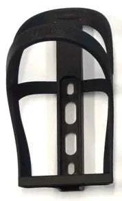 Black Velocity Velocage II Super Lite plastic bidon cage mounted on bike frame