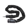 Heavy duty VEVOR 8mm bike chain lock with combination and 2 keys, anti-theft security for bicycle and motorcycle