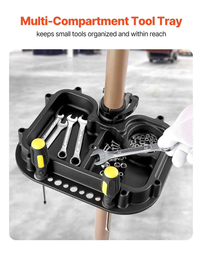 VEVOR Bike Repair Stand Max. 49.9 kg With 1025-1510mm Adjustable Height