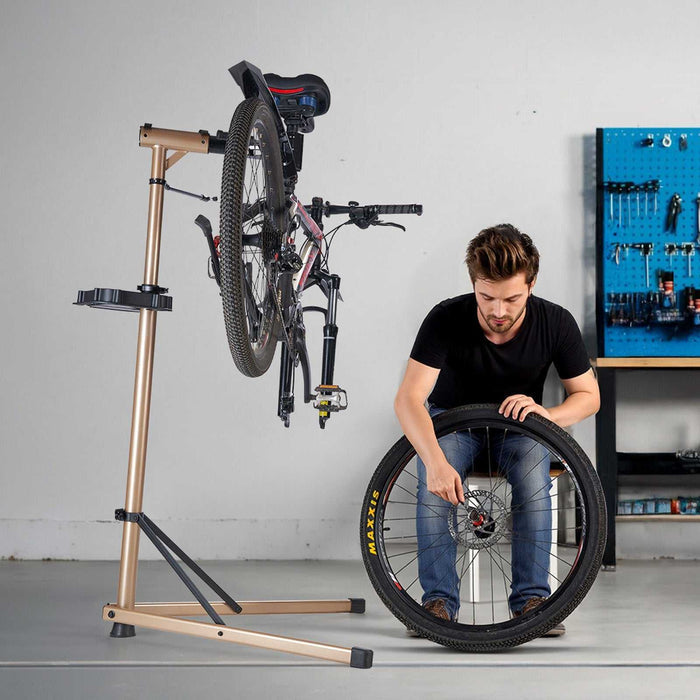 VEVOR Bike Repair Stand Max. 49.9 kg With 1025-1510mm Adjustable Height