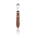Viski Professional Channel Knife with Walnut Wood Handle
