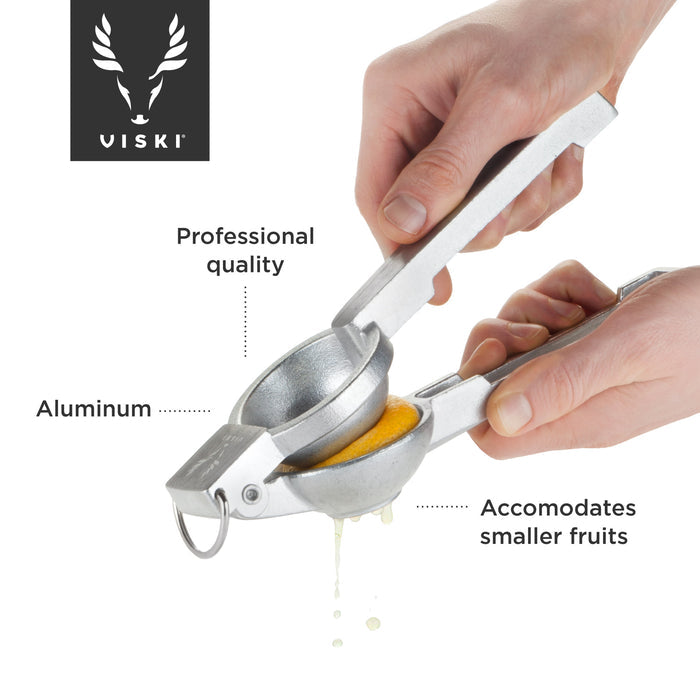 Viski Professional Citrus Juicer in Silver