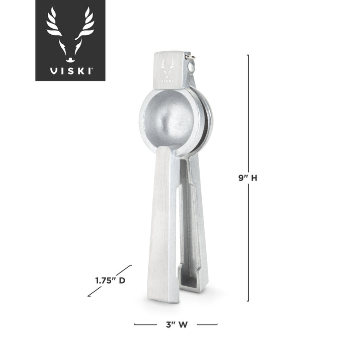 Viski Professional Citrus Juicer in Silver