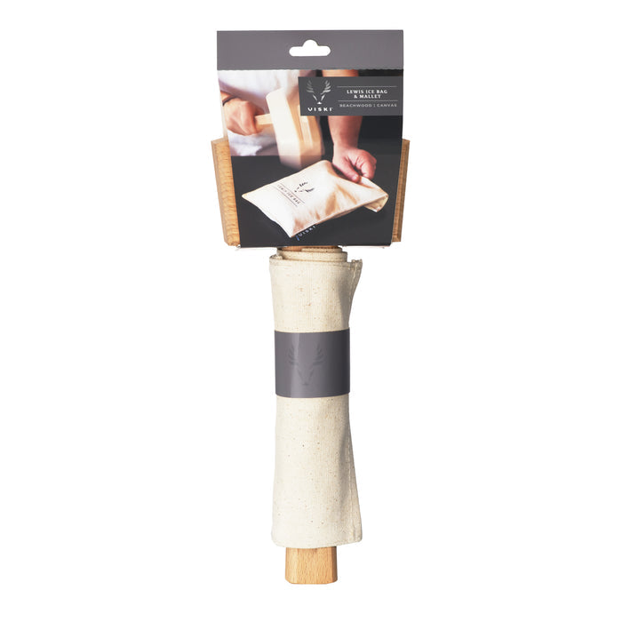 Viski Professional Lewis Ice Bag and Mallet